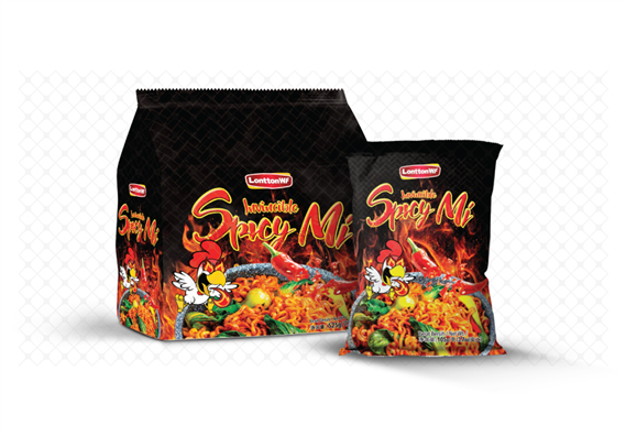 Spicy Mi Packaging